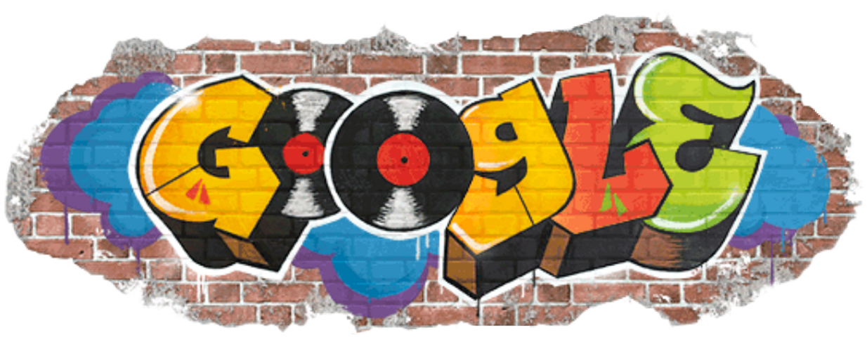 Google Doodle Hip Hop (1234x480), Png Download