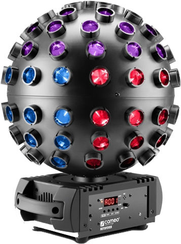Cameo Rotofever Led Mirror Ball Emulator - Led Mirror Ball (800x600), Png Download