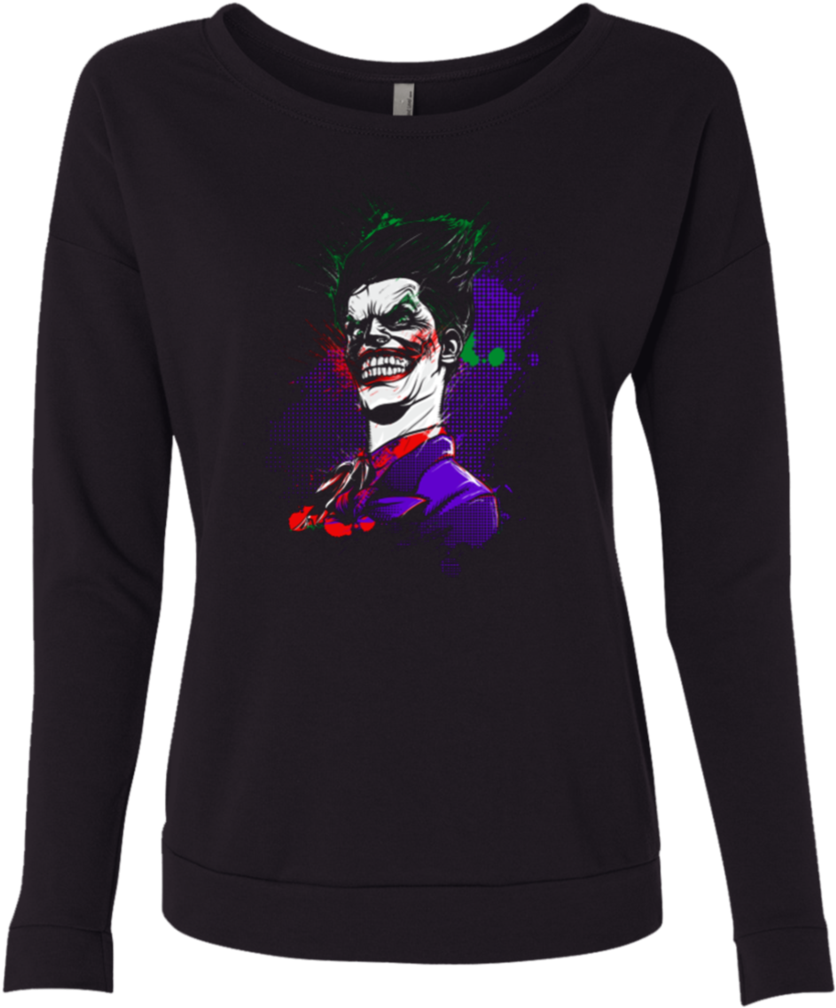 Why So Serious French Terry Scoop - T-shirt (1024x1024), Png Download