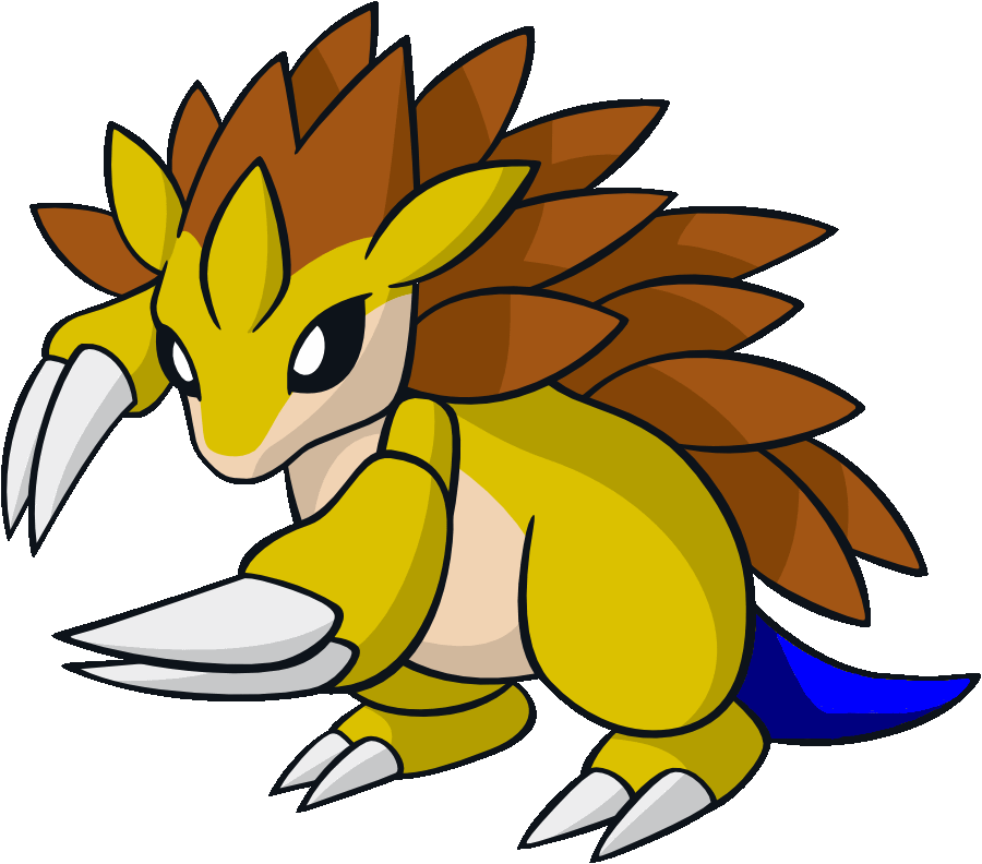 Sandslash P - Shiny Sandslash (900x792), Png Download