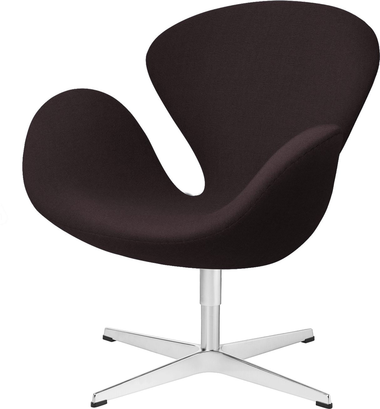 Fritz Hansen Swan Lounge Chair Arne Jacobsen Christianshavn - Swan (1600x1840), Png Download