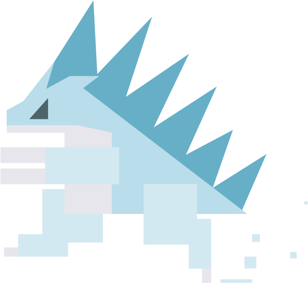 Alolan Sandslash ” This Pokémon's Steel Spikes Are - Triangle (1280x931), Png Download
