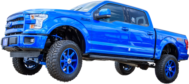6" Color Match Fabtech Lift - Ford F-series (682x1024), Png Download