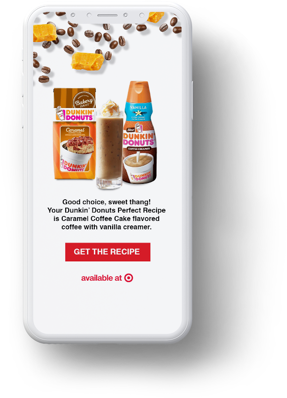 The Ad Helped Promote Dunkin Donuts Flavors While Allowing - Juice (1440x960), Png Download