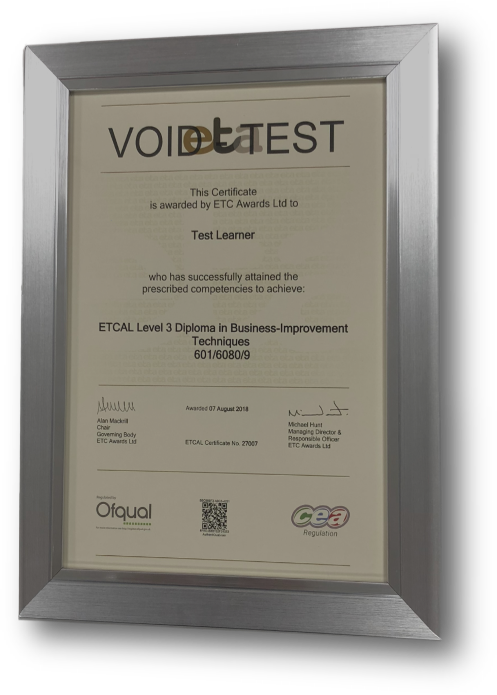 Certificate Frame - Poster (2494x2494), Png Download