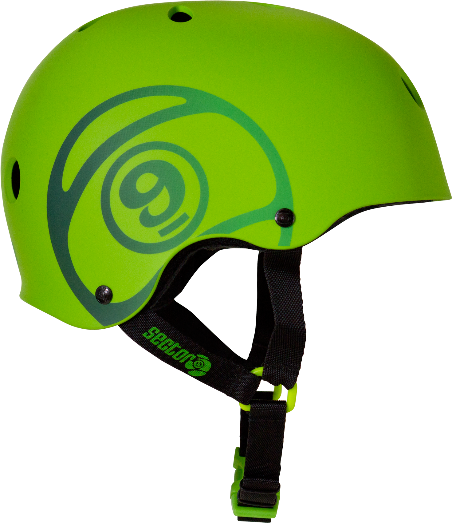 Logic Ii Helmet Green - Sector 9 (1800x1800), Png Download