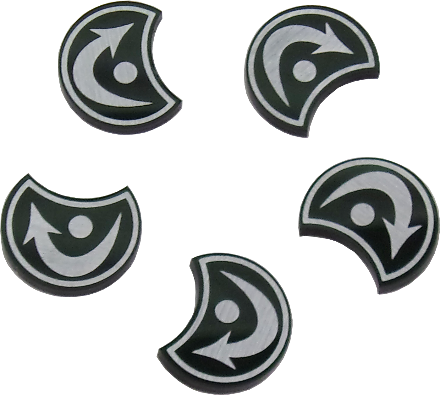 Evade Tokens - Crescent (1800x1800), Png Download