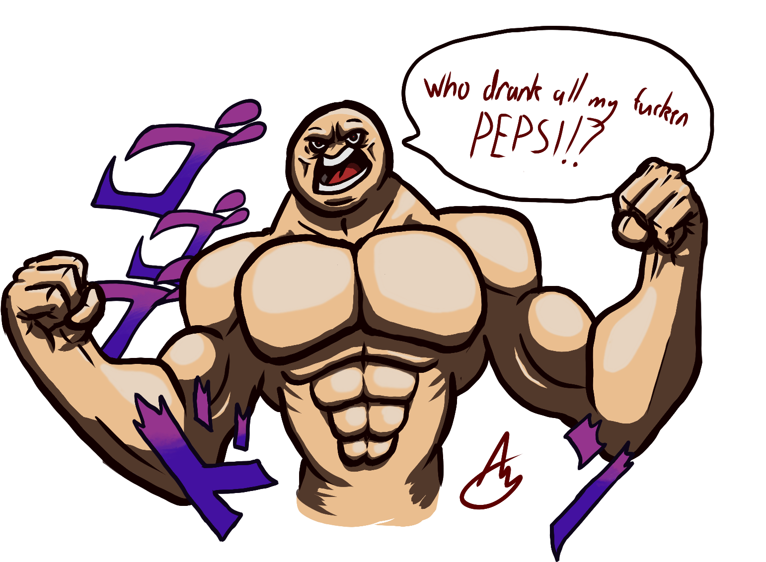 Shitpostcrusaders - Cartoon (1658x1182), Png Download