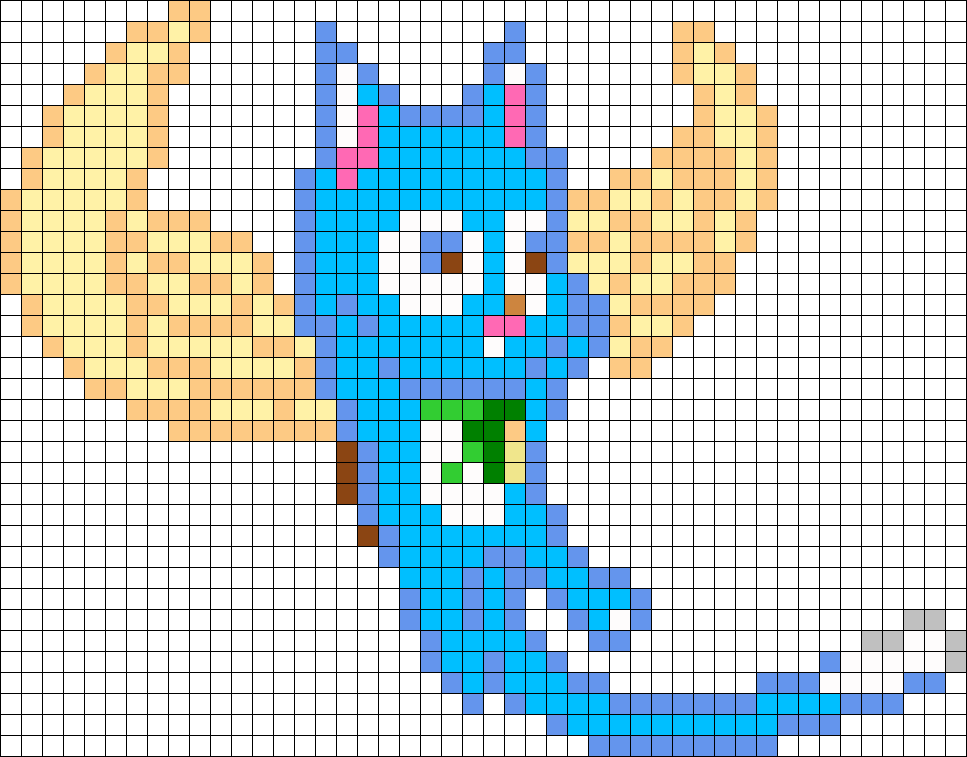 Happy From Fairy Tale Perler Bead Pattern / Bead Sprite - Central City Brewing Co Ltd (967x757), Png Download