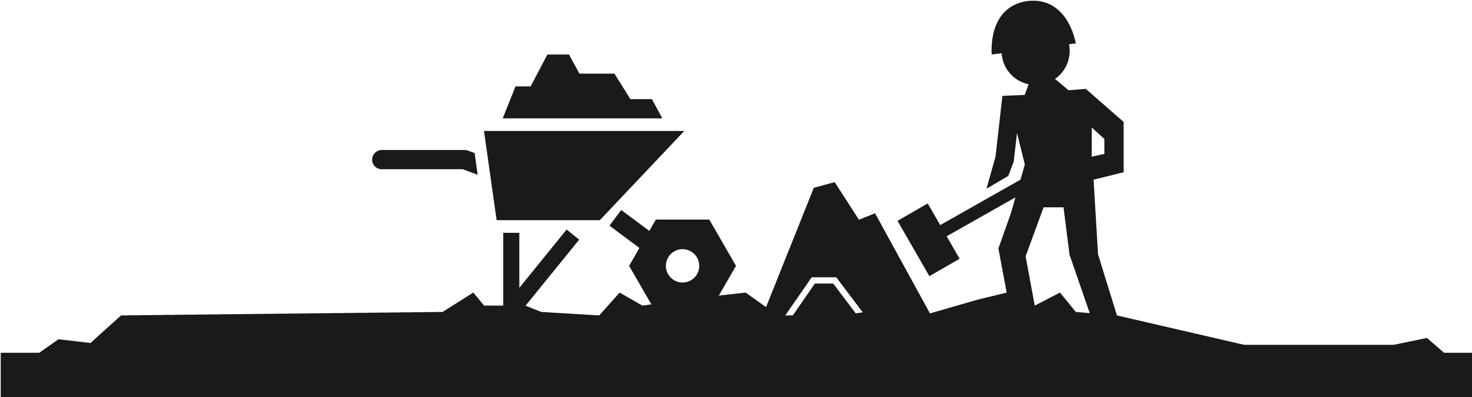 Construction Works Png (3000x857), Png Download