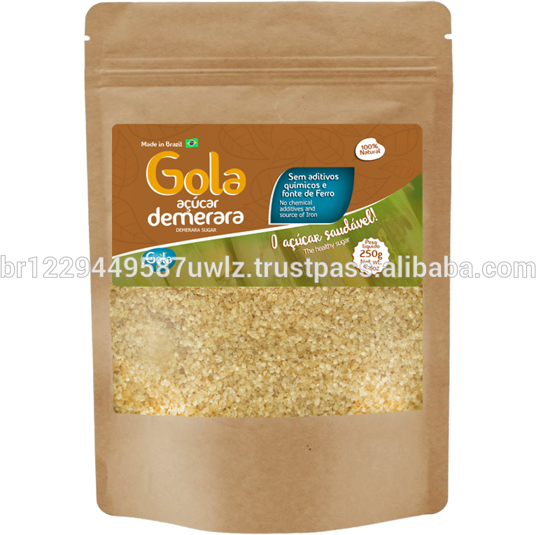 Demerara-sugar - Brown Rice (1000x1000), Png Download