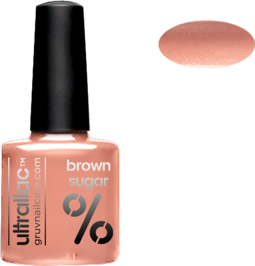 Ultrallac™ Brown Sugar - Nail Polish (1000x1000), Png Download