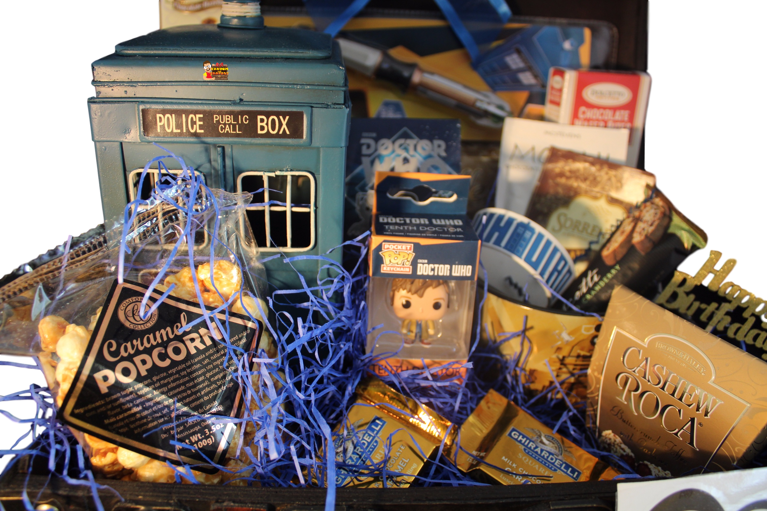 Gift Basket (2508x1672), Png Download