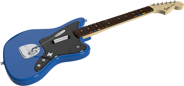 Rock Band Rivals Band Kit For Xbox One - Rock Band Jaguar Guitar (800x432), Png Download