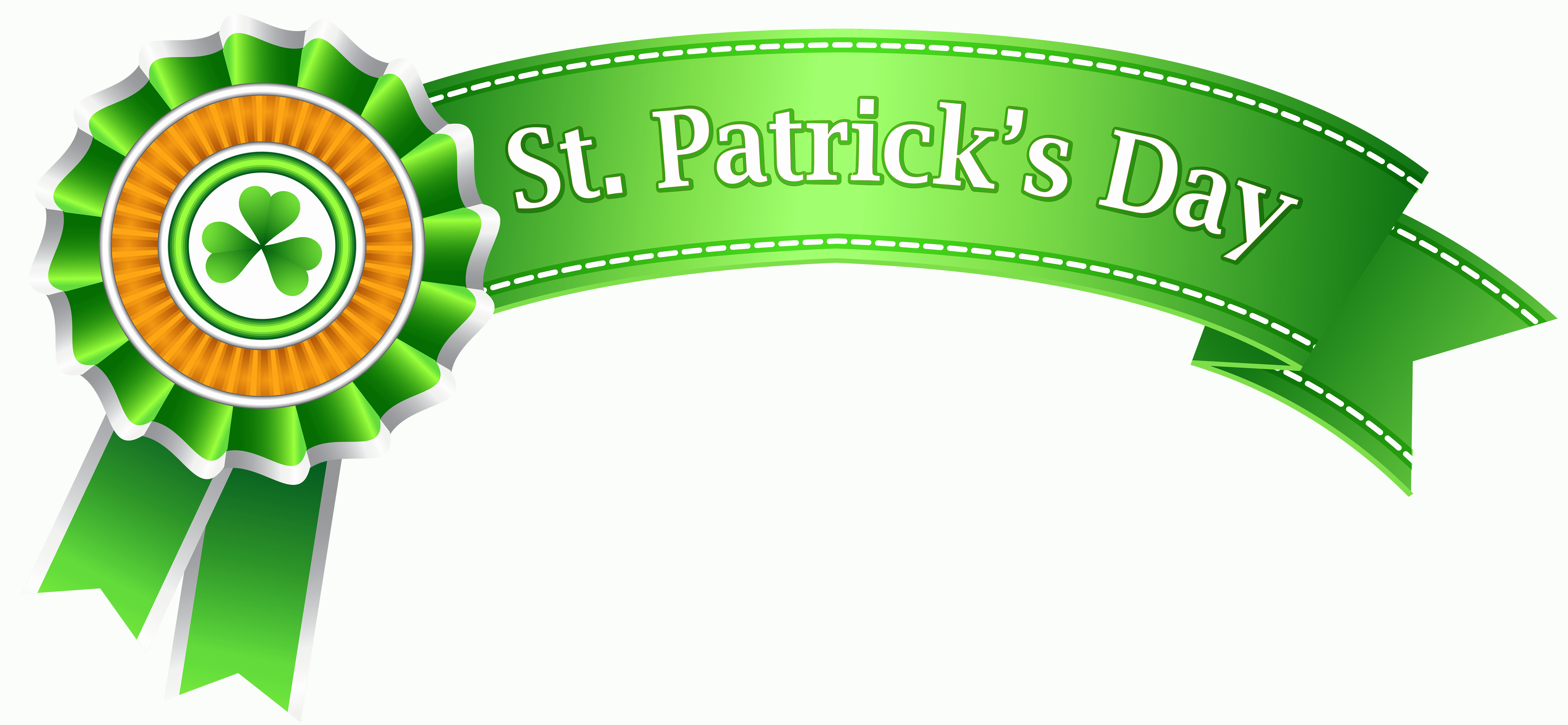 Saint Patricks Day Png (7000x3238), Png Download