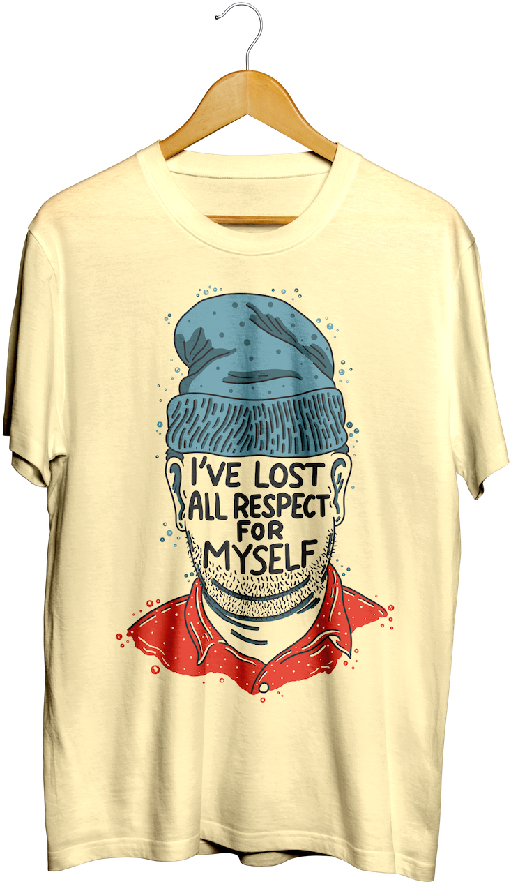I've Lost All Respect T-shirt - T-shirt (1000x1500), Png Download