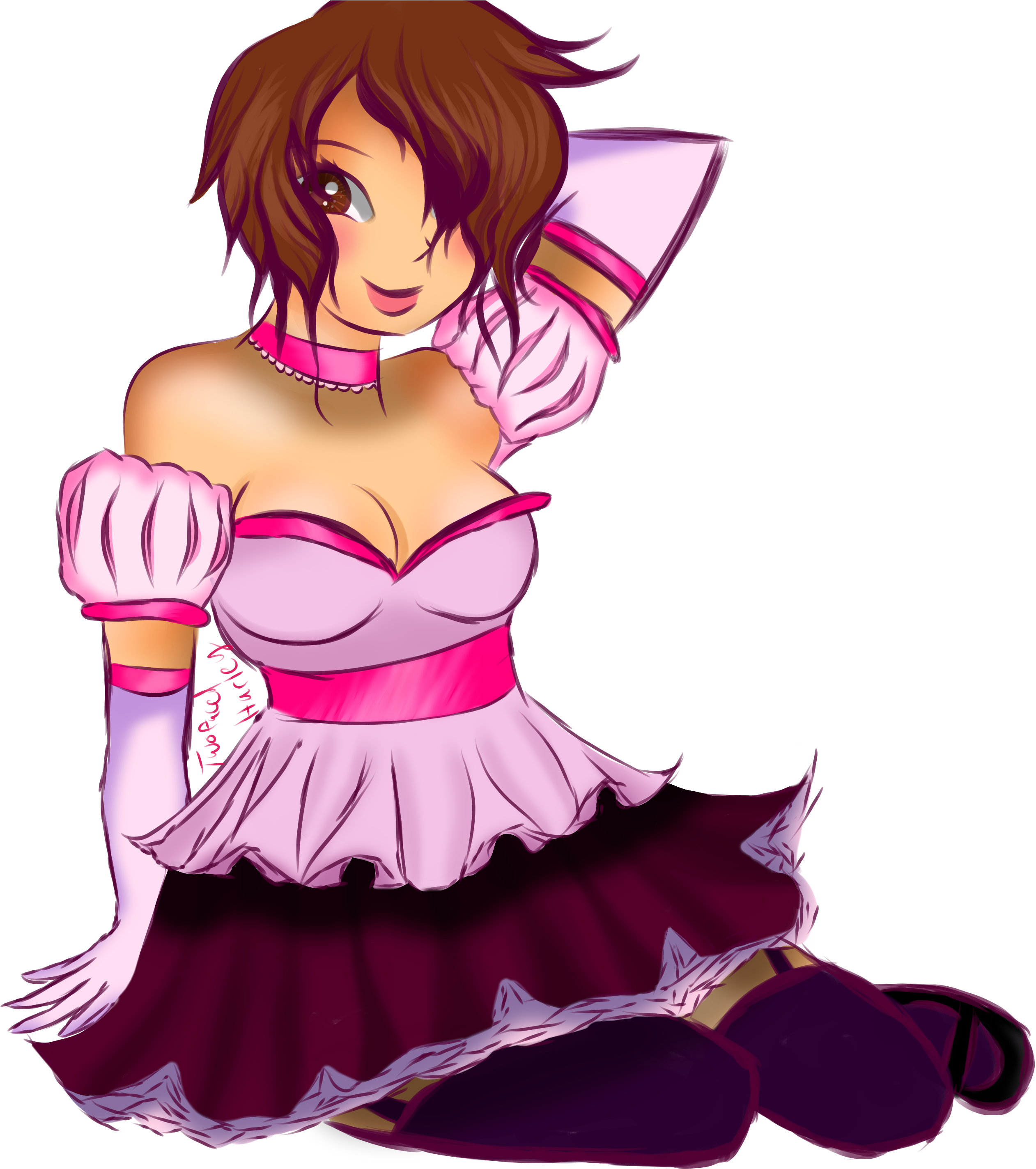 Sexy Princess - Cartoon (3000x3000), Png Download