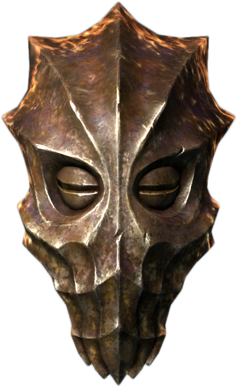 Dovahkiin Helmet Png (477x780), Png Download