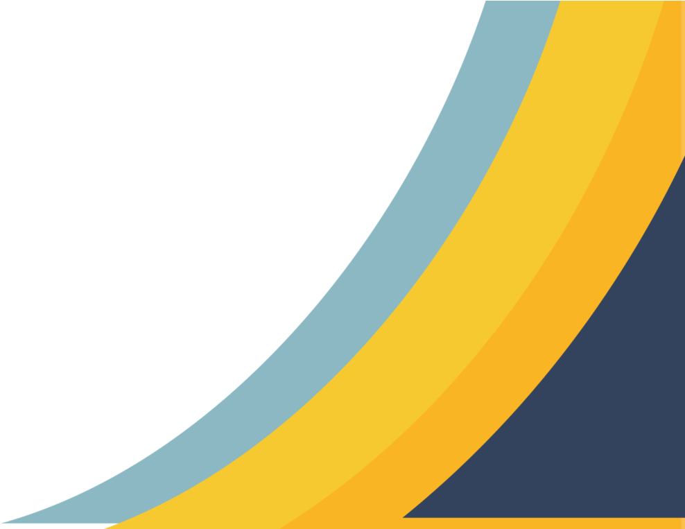 Where Technology & Capital Markets Converge - Blue And Yellow Waves (1030x762), Png Download