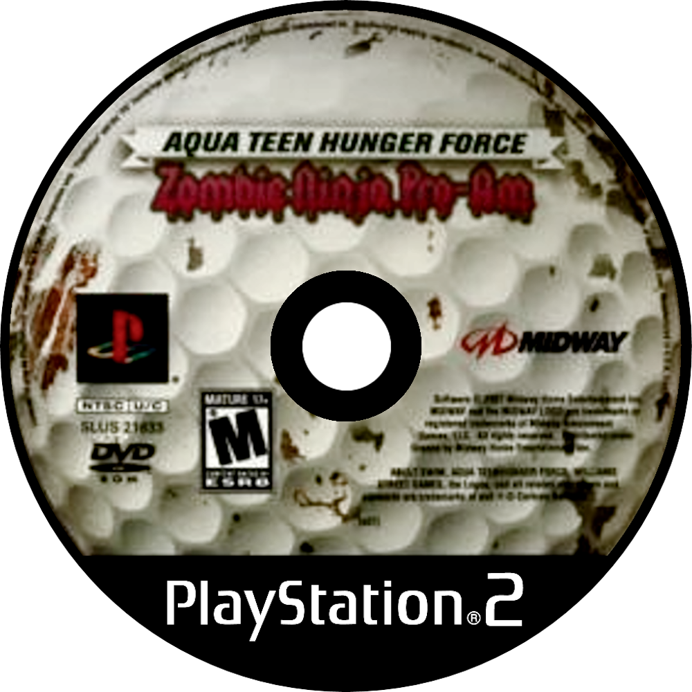 Aqua Teen Hunger Force - Playstation 2 (1000x1000), Png Download