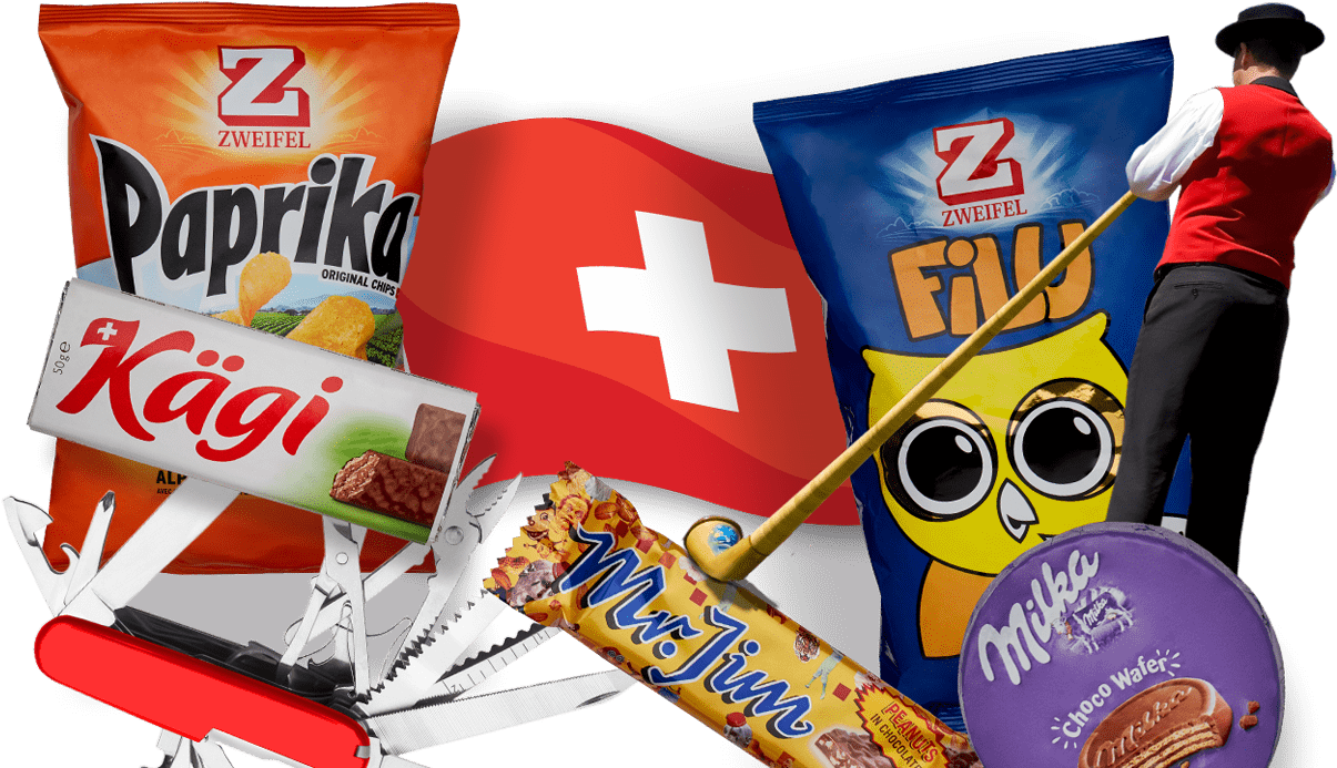 Experience The Decadent Flavors Of Switzerland's Treats - Snack (1247x760), Png Download