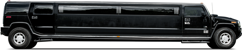 Black Stretched Hummer - Limousine (800x500), Png Download