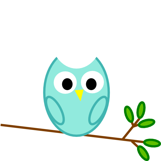 How To Set Use Mint Owl Svg Vector (600x533), Png Download