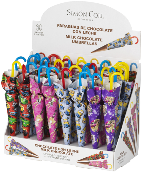 Sombrinhas De Chocolate Peppa (630x630), Png Download