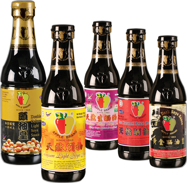 Apple Brand Soy Sauce (611x600), Png Download