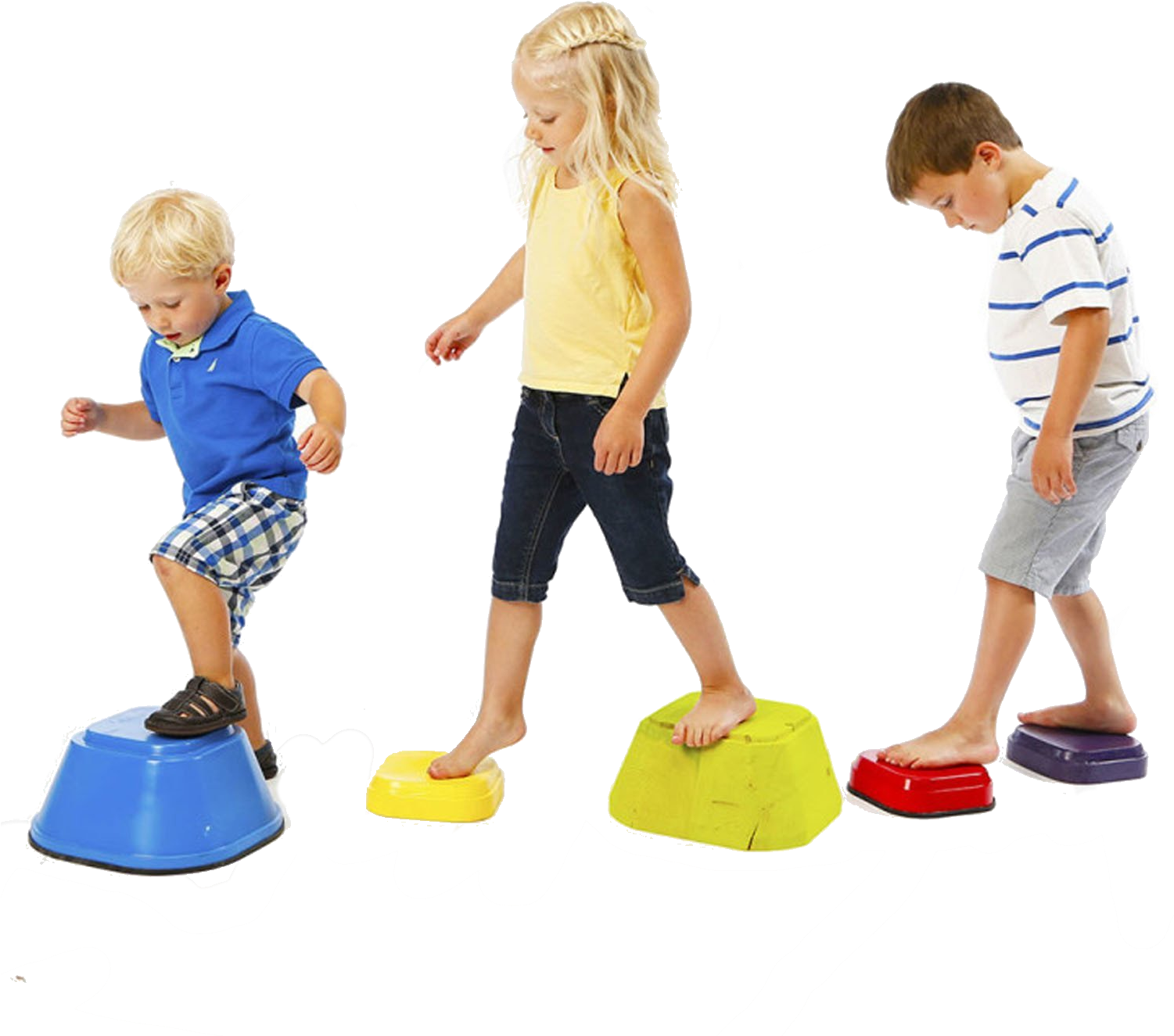 Stepping Stones Playing (1500x1500), Png Download
