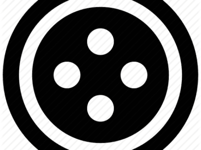 Button Clipart Sewing Button - Circle (640x480), Png Download