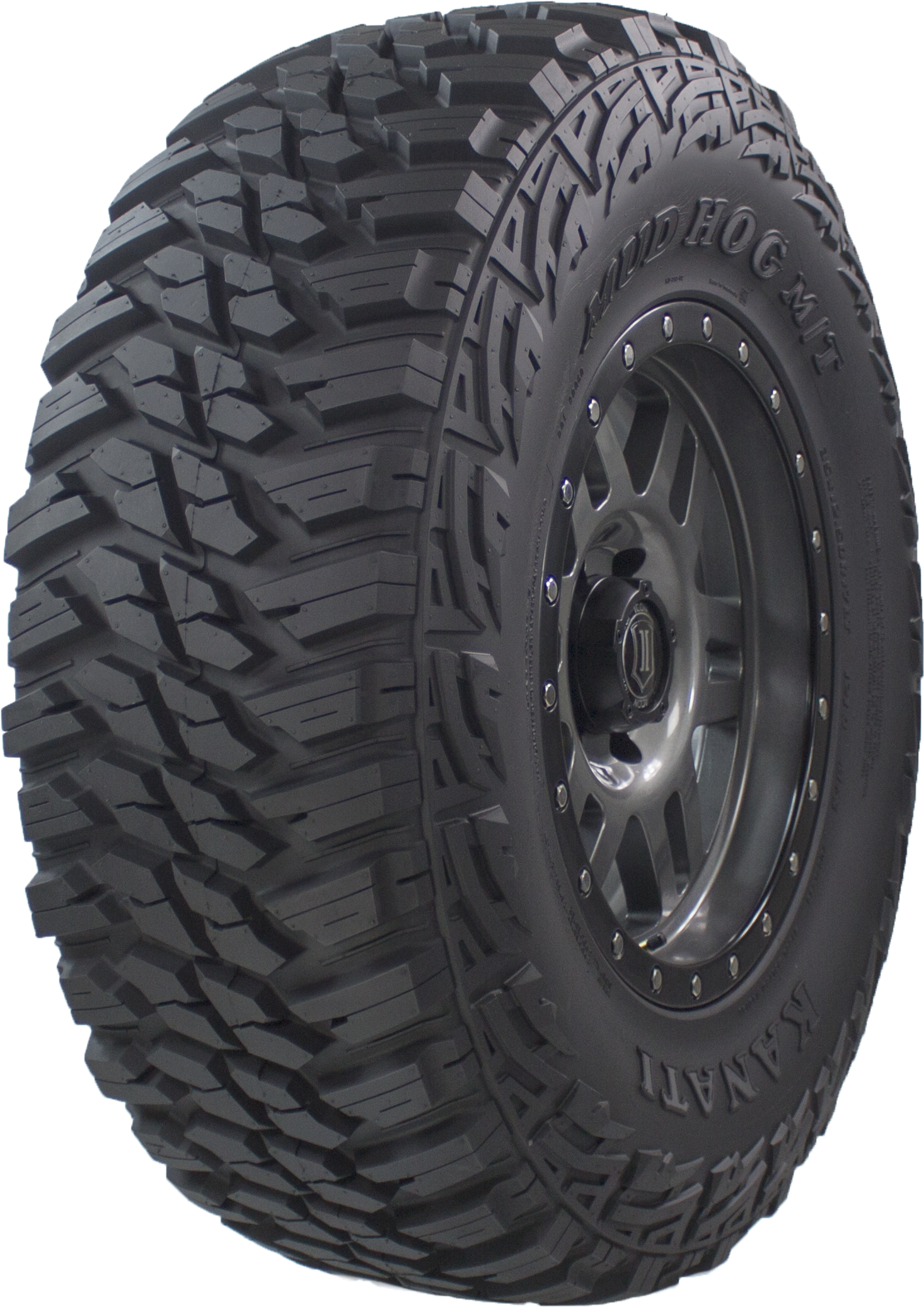 Kanati Mud Hog Lt275/70r18 10 Ply Mt Light Truck Radial - Tread (1495x2132), Png Download