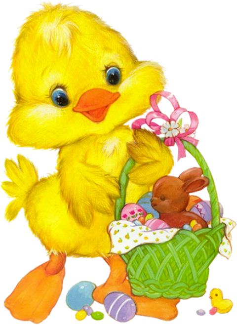 Download Easter Chicken Png Images Background - Psp Tubes Easter (480x658), Png Download