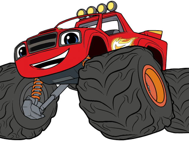 Download Hd Race Clipart Monster Truck Tire Blaze And The Monster Machines Transparent Png Image Nicepng Com