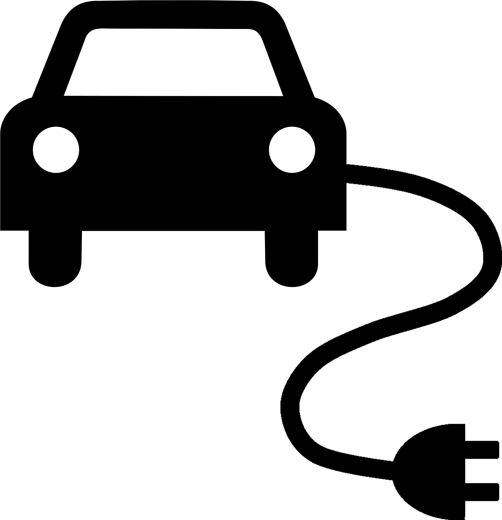 Electric Cable Car Icon 1 - Car Symbol (1629x1689), Png Download
