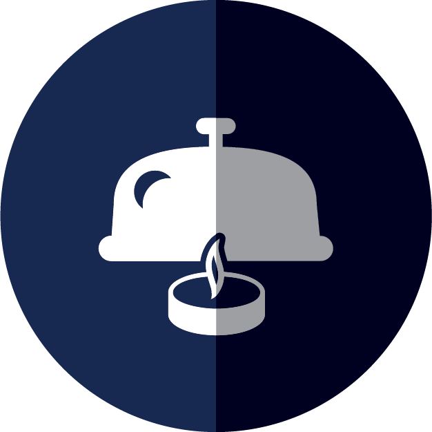 Hospitality Icon - Circle (626x625), Png Download