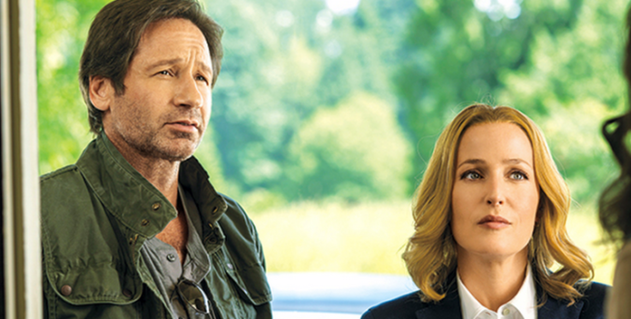 During The Gotham And Minority Report Airings, Fox - X Files Saison 12 (695x352), Png Download