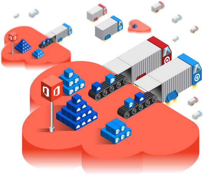 Ahsay Cloud To Cloud / Cloud To Local Backup For Managed - Graphic Design (720x600), Png Download