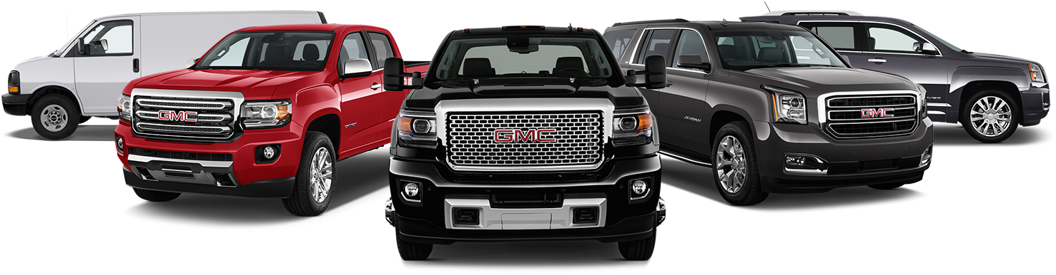 2016 Gmc Lineup - Buick Gmc Cars Png (1500x400), Png Download