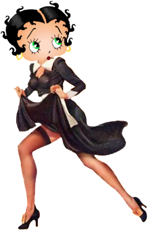 Betty Boop Amish Girl Photo Bettyboopamishgirl - Pin Up History (media Illustration) (310x480), Png Download