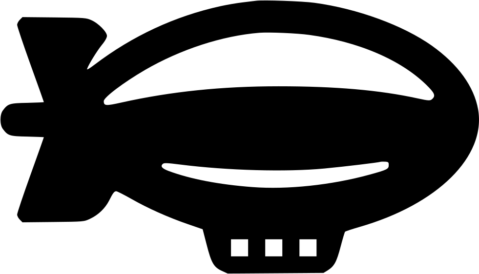 Png File - Zeppelin Svg (981x562), Png Download