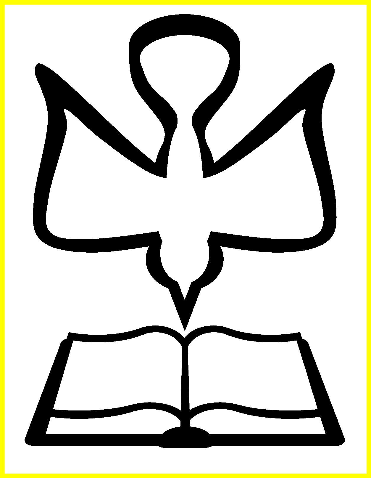 Dove Clipart Church - Holy Spirit Vector Png (1254x1614), Png Download