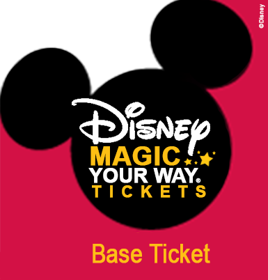 /\/www - Disney World Park Hopper Pass (385x402), Png Download