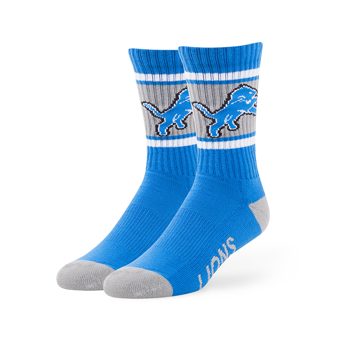 Detroit Lions '47 Duster Mens Crew Socks - Detroit Lions Duster Sport Socks Blue Raz 47 Brand (700x1000), Png Download