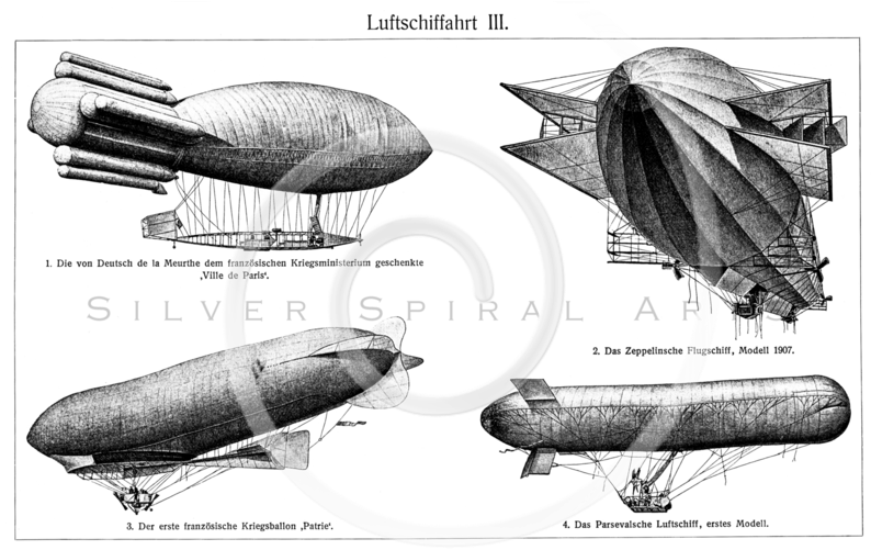 Zeppelin Png (800x510), Png Download