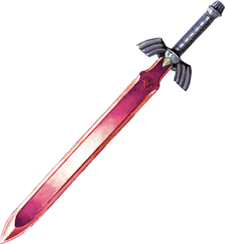 Espada Maestra Roja - Master Sword Ocarina Of Time (443x480), Png Download