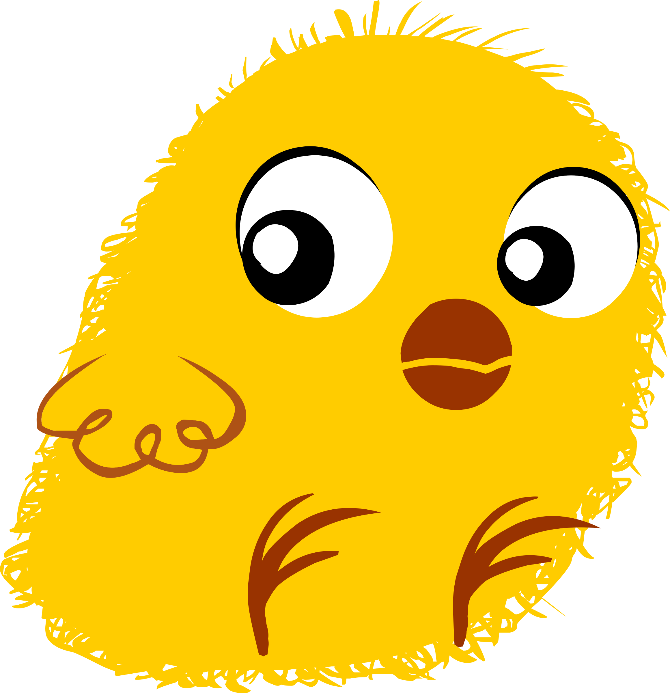This Free Icons Png Design Of Inhabitants Chick (2321x2400), Png Download