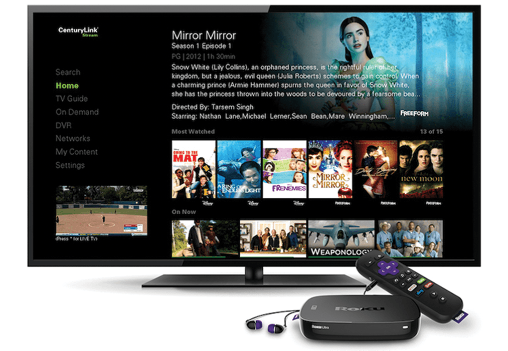 Centurylink Links To Hispanic Market - Roku Ultra Streaming Media Player (1200x700), Png Download
