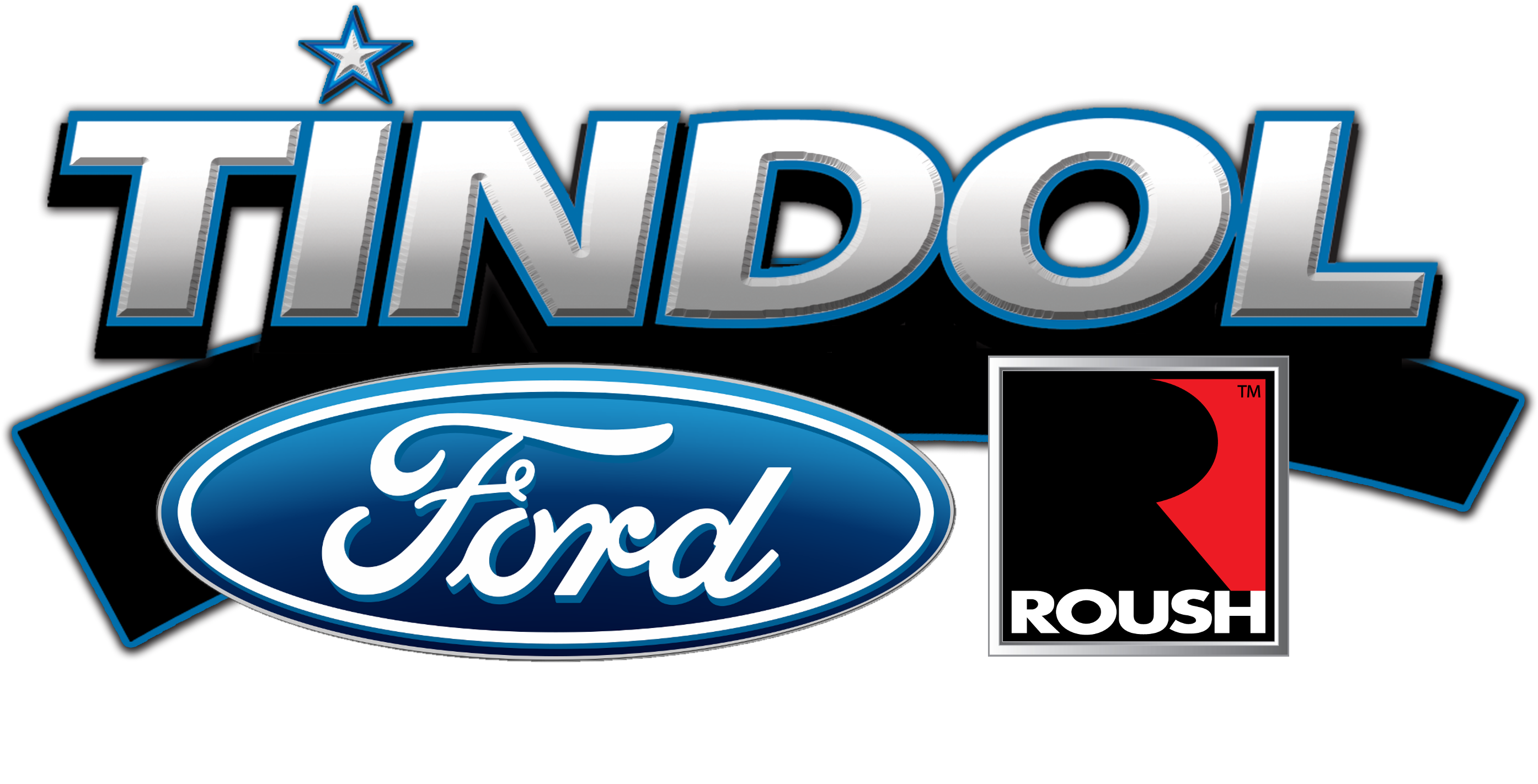 Tindol Ford - Neoplex Ford Auto Logo With Words Traditional Flag (2851x1458), Png Download
