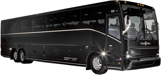 Shuttle Coach Bus Exterior1 - Transparent Coach Bus (516x240), Png Download